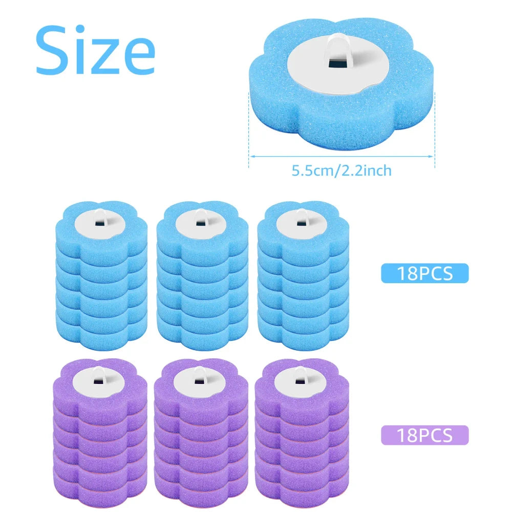 No-Touch Toilet Brush Kit with Disposable Cleaning Heads – Hygienic Bathroom Cleaning Tool